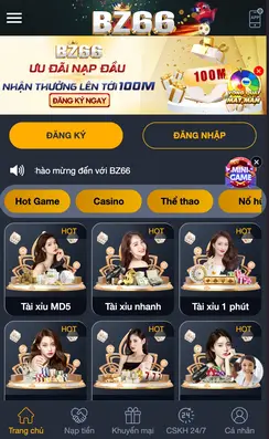 Tải App BZ66